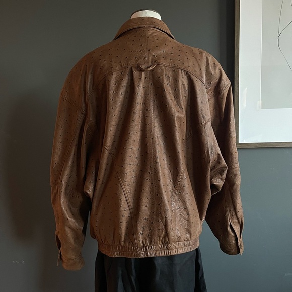 Pelle Pelle Brown Bomber Jacket - Picture 2 of 12